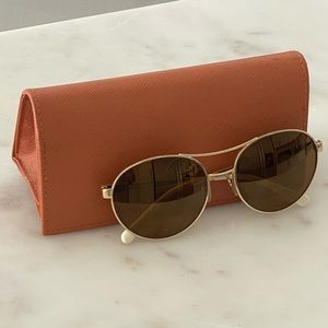 Tory Burch Sunglasses with orange case